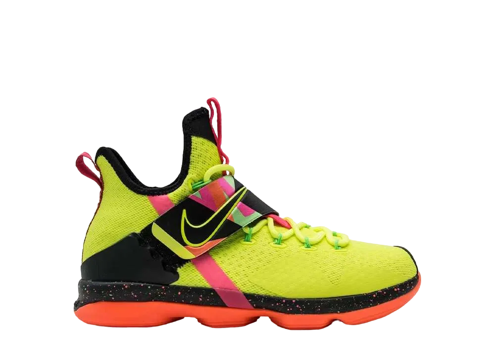 Nike GS LeBron 14 Ultimate Warrior "Volt/Black Green"