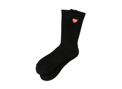 HUMAN MADE PILE SOCKS "Black"