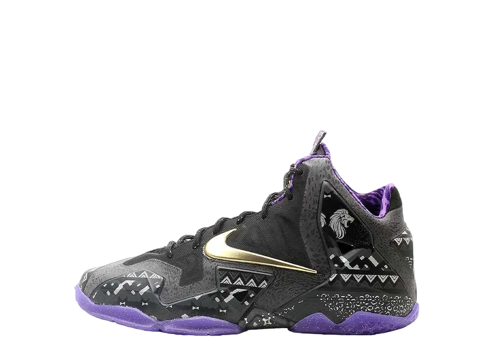 ナイキ GS レブロン11 ブラック ヒストリー マンス "アンスラサイト" (キッズ)