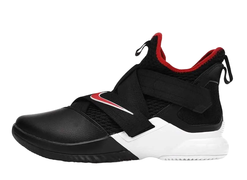 Nike LeBron Zoom Soldier 12 Bred "Black/University Red"