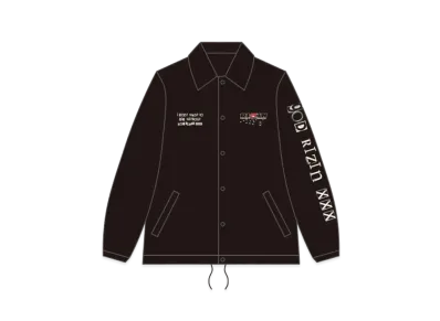 GOD SELECTION XXX x RIZIN Coach Jacket "Black"