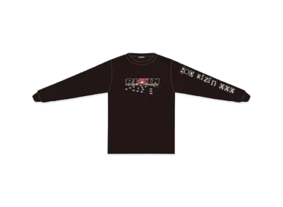 GOD SELECTION XXX x RIZIN Long Sleeve T-Shirt "Black"
