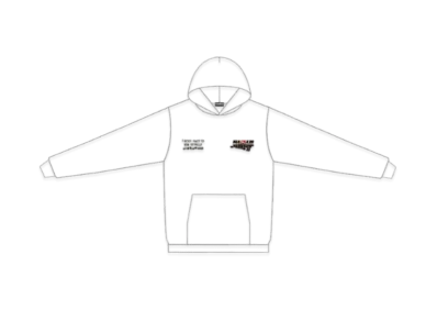 GOD SELECTION XXX x RIZIN Hoodie "White"