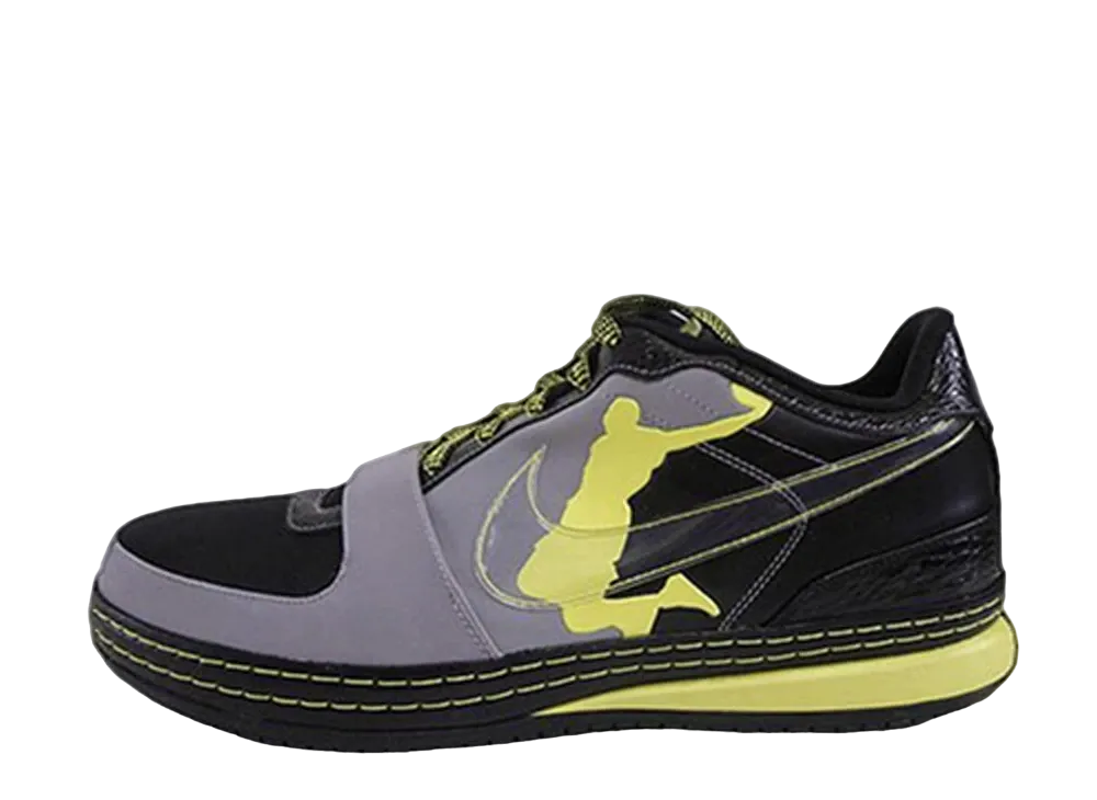 ナイキ レブロン6 ロー ダンクマン "ブラック/クリアエレクトロライム"