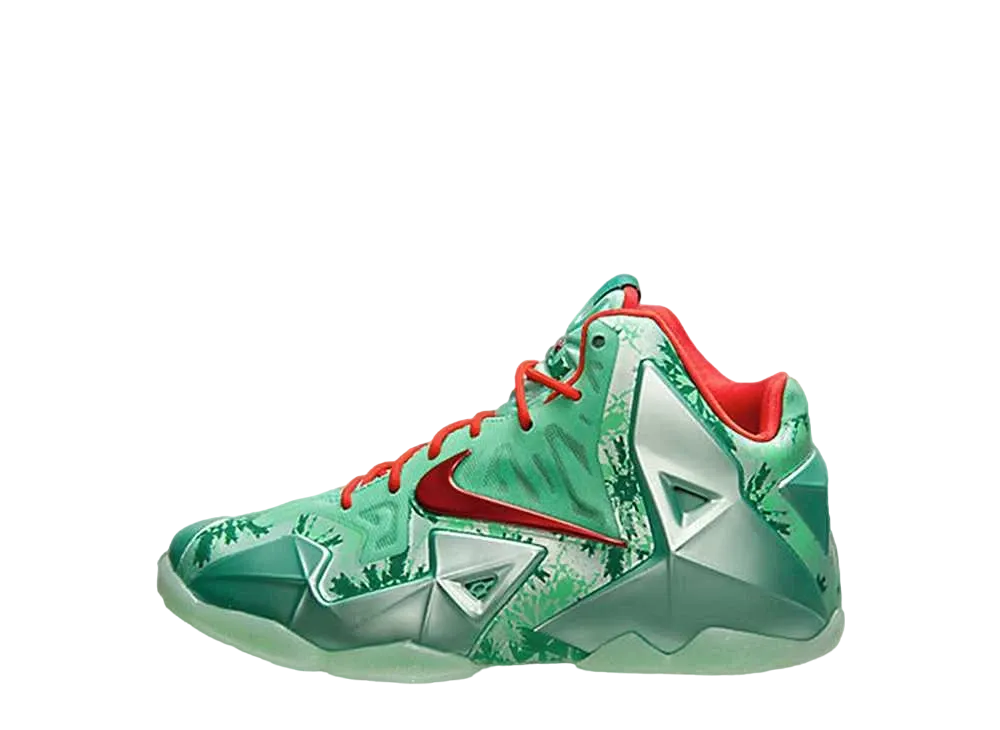 Nike GS LeBron 11 Christmas "Green Glow"