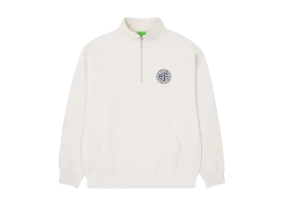 HUF Regional Half Zip Fleece "Off White"