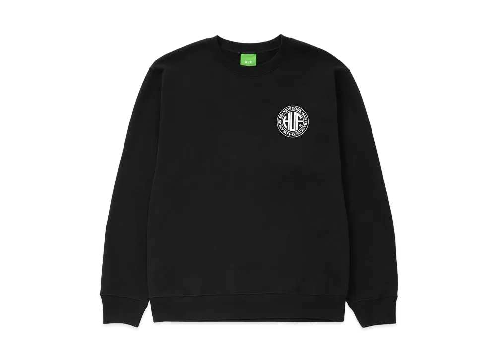 HUF Regional Puff Crew "Black"