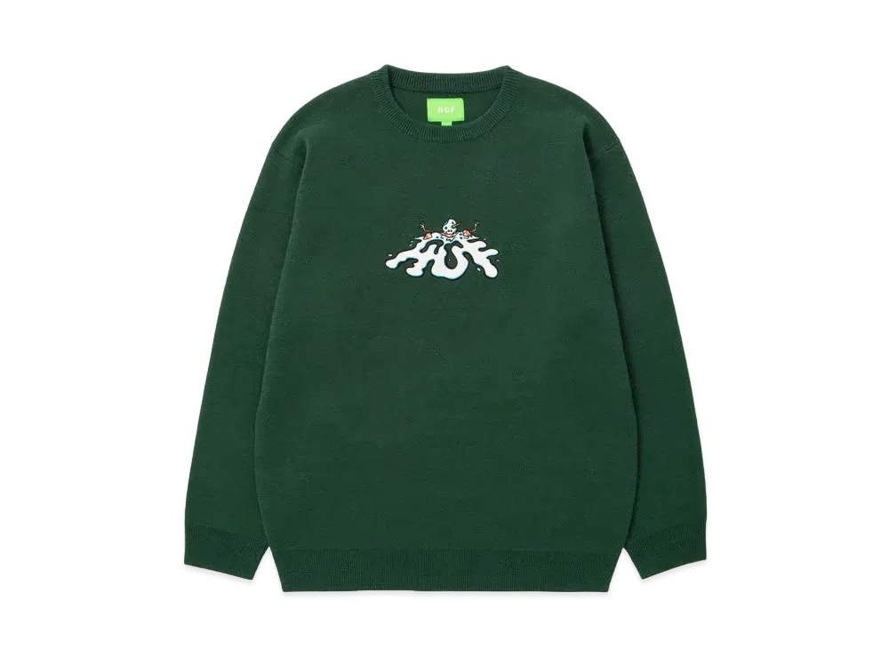 HUF Snowman Crew Sweater "Green"