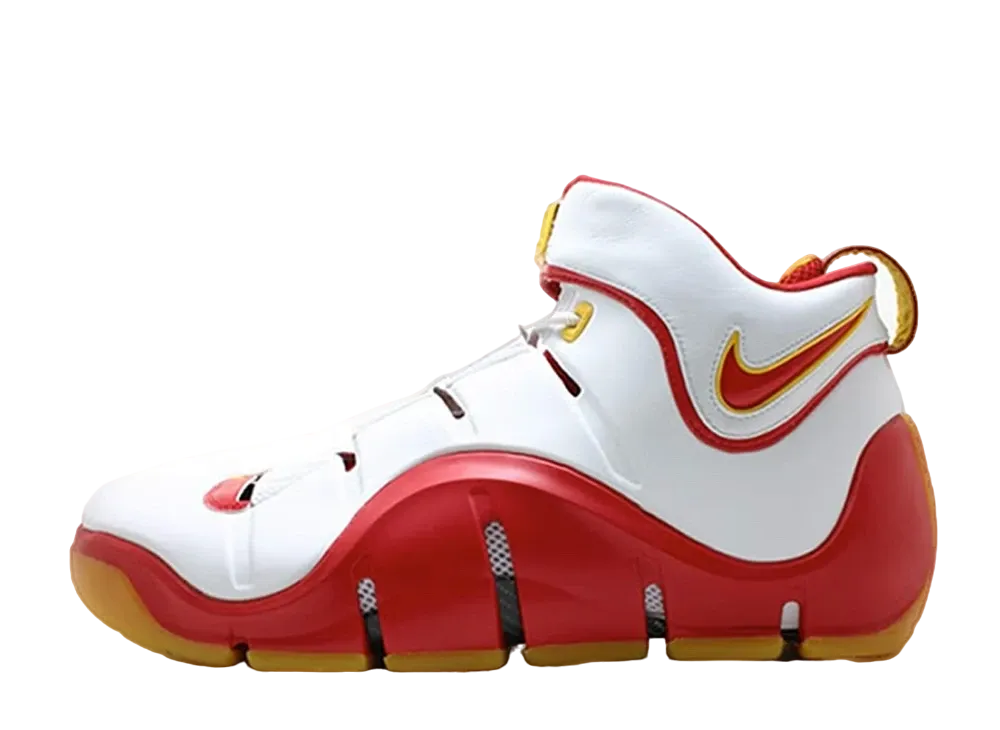 Nike LeBron 4 Fairfax Home PE "White/Varsity Red"