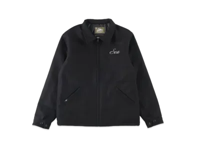 WIND AND SEA x Johnson Woolen Mills Wool Jacket "Black"