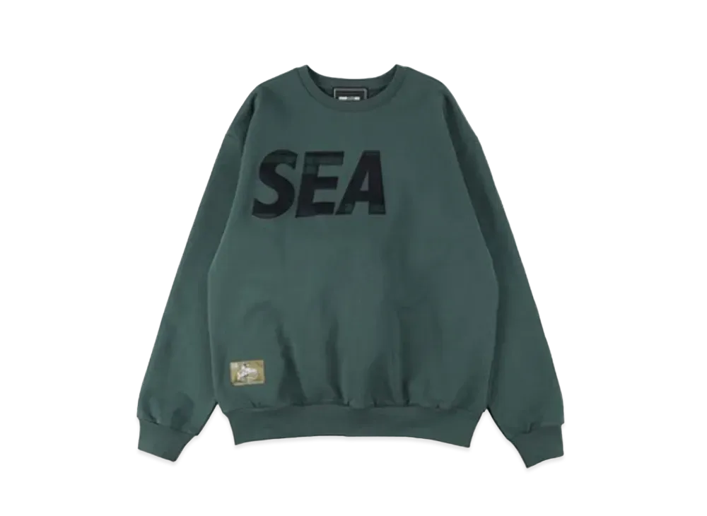 【美品】WIND AND SEA × JOHNSON スウェット 古着 XL 黒 美品】WIND AND SEA × JOHNSON スウェット 古着 XL 黒