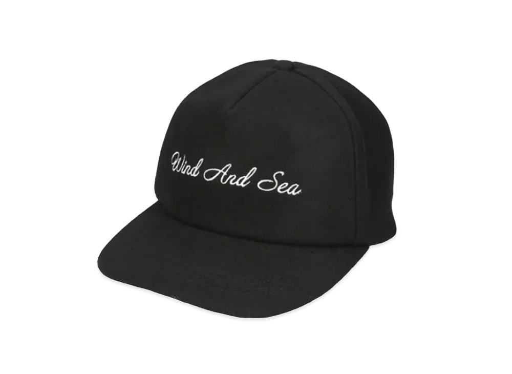 WIND AND SEA x Johnson Woolen Mills Wool Cap "Black"