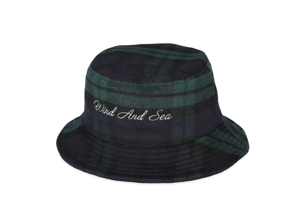 WIND AND SEA x Johnson Woolen Mills Bucket Hat "Green"