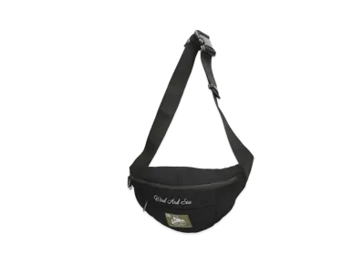 WIND AND SEA x Johnson Woolen Mills Waist Bag "Black"