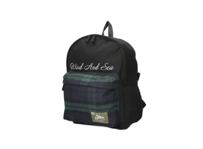 WIND AND SEA x Johnson Woolen Mills Wool BackPack "Black"