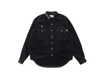 WIND AND SEA SDCL (WDS) Wide Wale Corduroy Shirt Jacket "Navy"