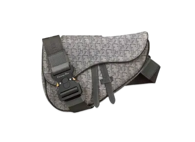 Dior Saddle Bag Ruthenium-Colored Dior Oblique Jacquard "Ruthenium"