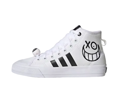 Andre Saraiva × adidas Nizza High RF "Footwear White/Semipink Grow"