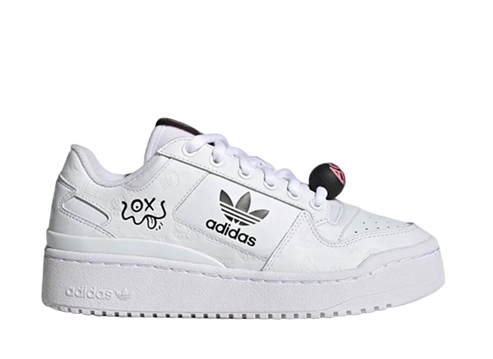 Andre Saraiva × adidas Women's Forum Bold "Footwear White/Core Black"