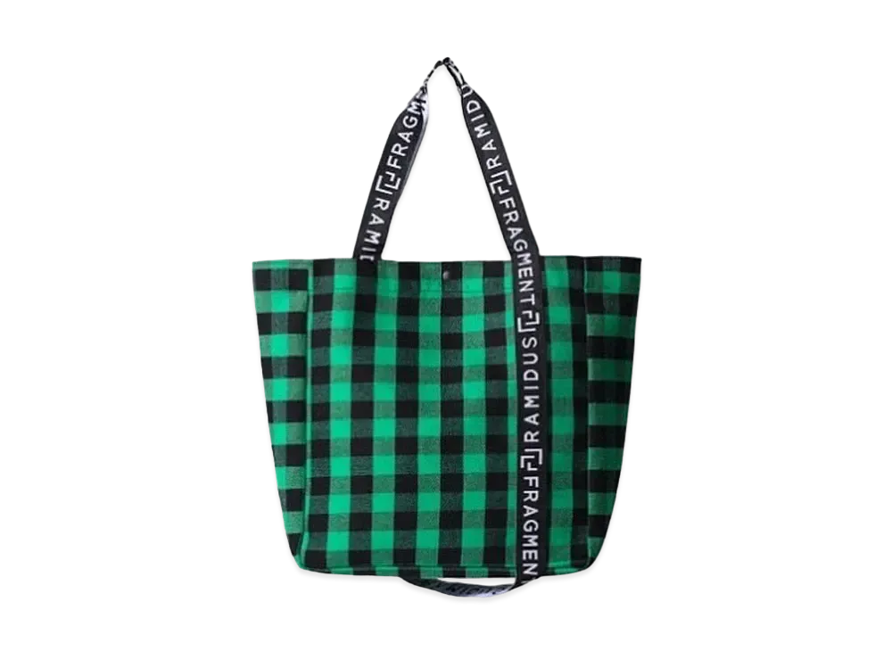 FRAGMENT x RAMIDUS Box Tote Bag (L) "Green"