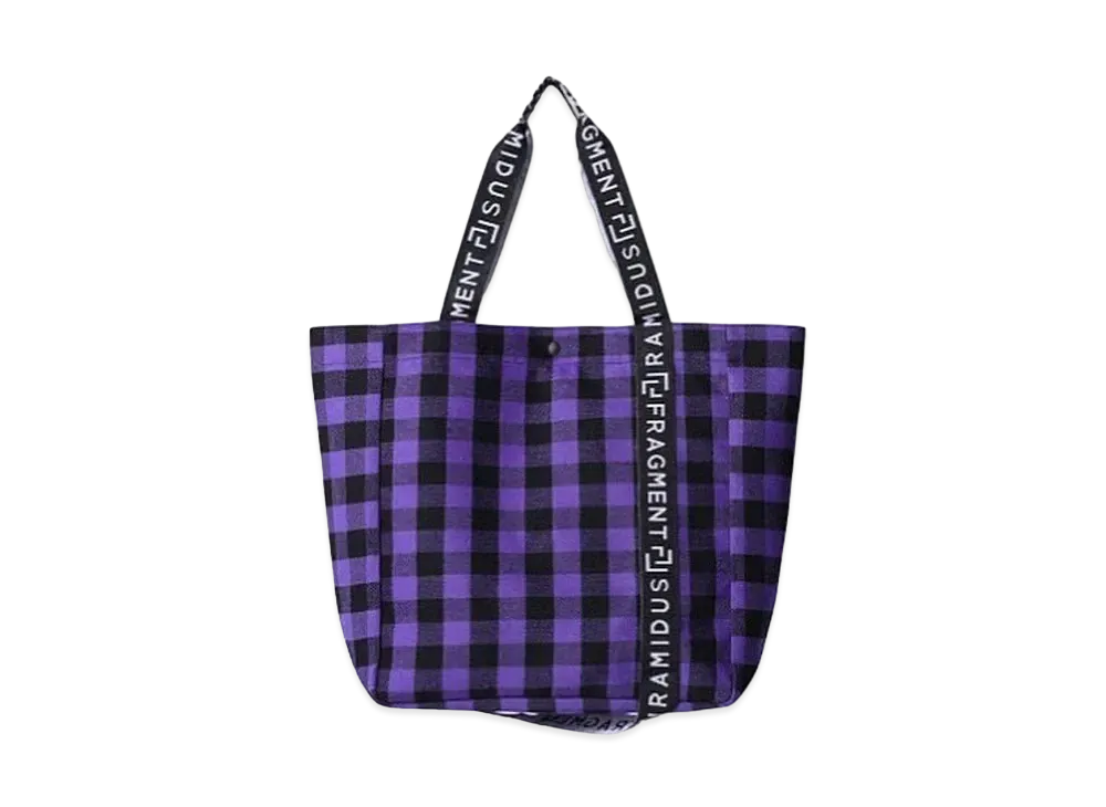 FRAGMENT x RAMIDUS Box Tote Bag (L) "Purple"