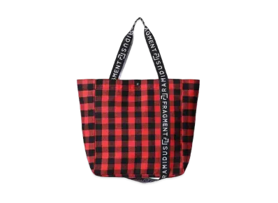 FRAGMENT x RAMIDUS Box Tote Bag (L) "Red"