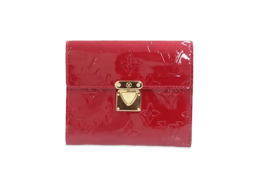 Louis Vuitton Koala Wallet Vernis "Pomme d'Amour"