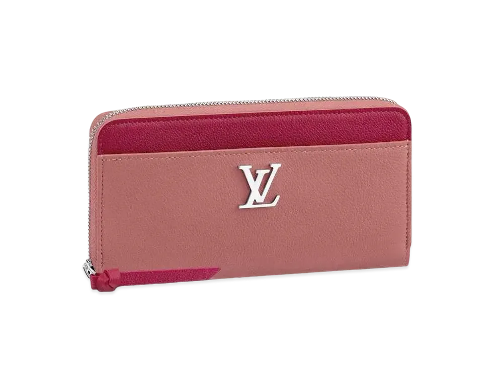Louis Vuitton Zippy Lockme "Rose Poudoir/Lie De Vin"