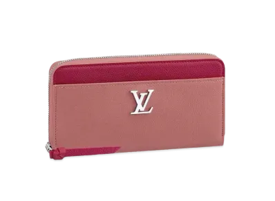 Louis Vuitton Zippy Lockme "Rose Poudoir/Lie De Vin"
