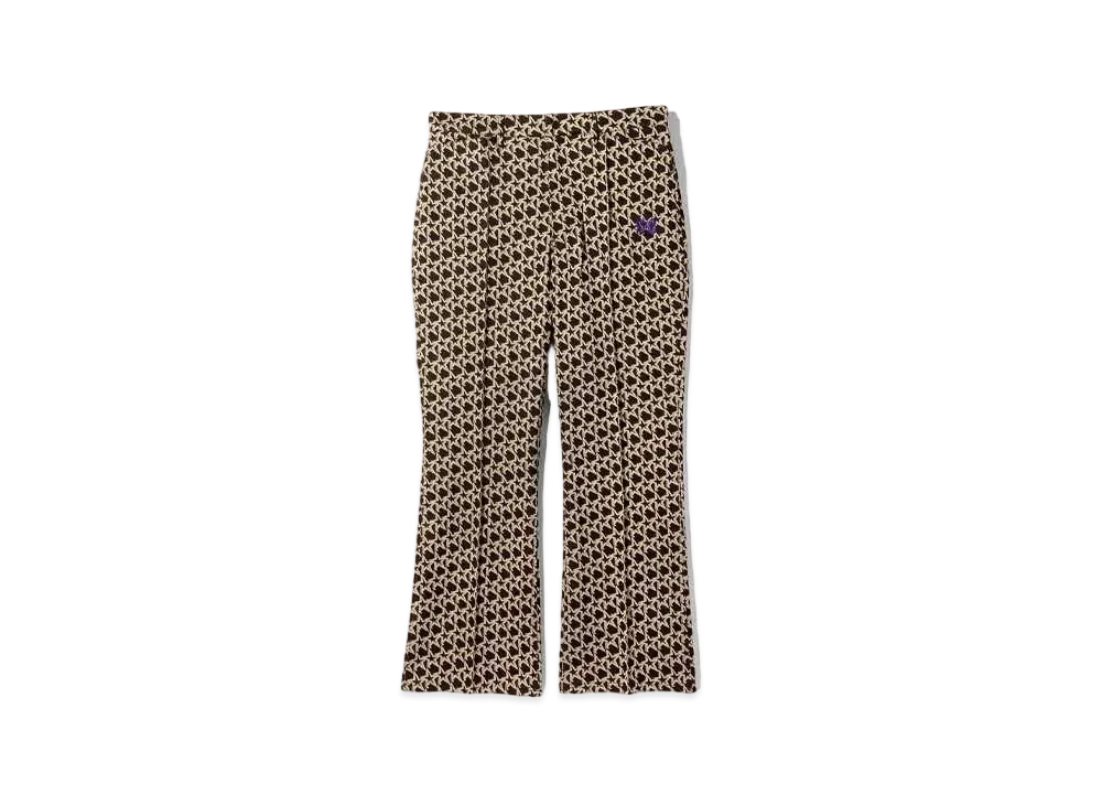 Needles Boot Cut Jean - Poly Jq. Star "Black/Beige"