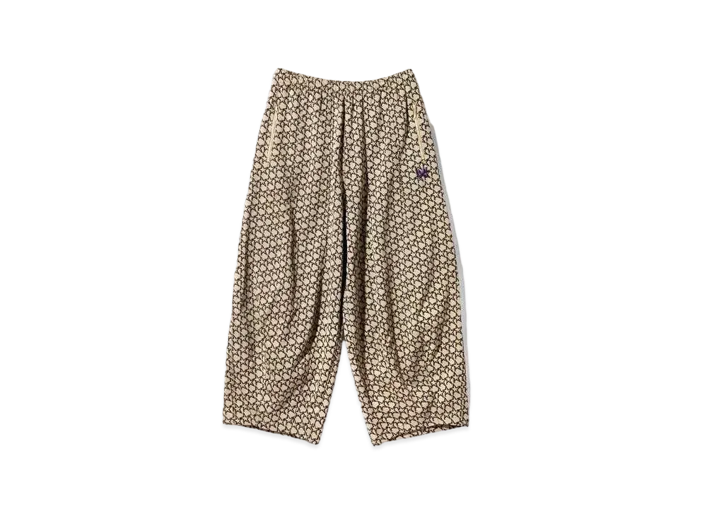 Needles H.D. Track Pant - Poly Jq. Star "Beige/Black"