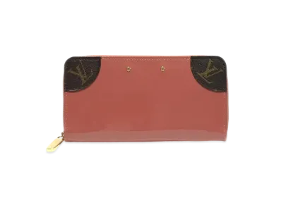 Louis Vuitton Zippy Venice Patent Leather Monogram "Vieux Rose"