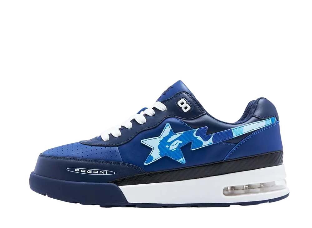 Pagani × A BATHING APE®︎ ROAD STA "Navy"