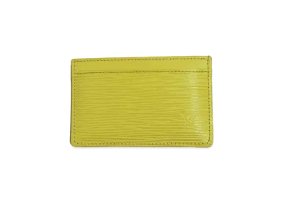 Louis Vuitton Porte Cartes Sampur Epi "Jaune Cedrat"