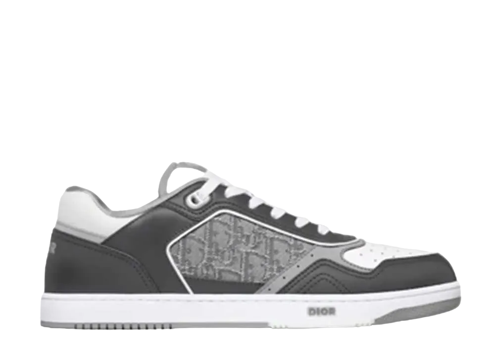Dior B27 Lowtop Sneaker "Anthracite Gray/White"