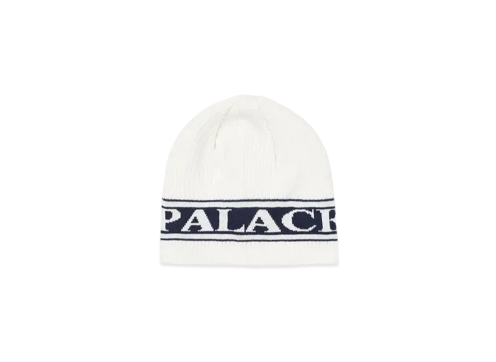 PALACE Jeans Nein Cuff Beanie "White"