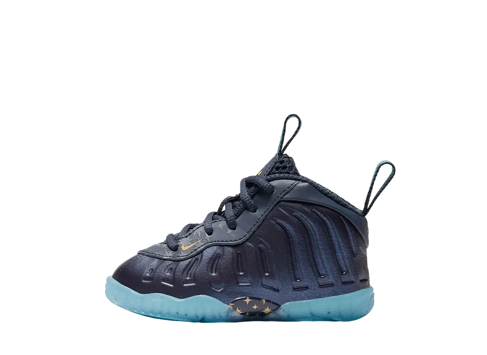 Nike TD Air Foamposite One "Obsidian Metallic Gold"