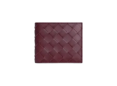Bottega Veneta Bi-Fold Wallet "Barolo/Cruise"