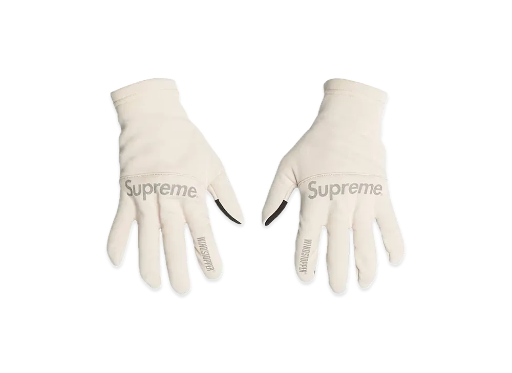 Supreme WINDSTOPPER Gloves "Stone"