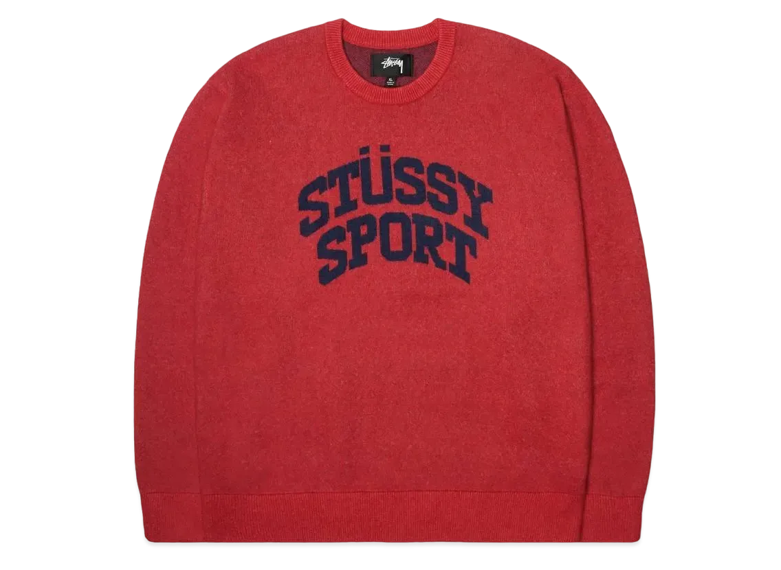 ステューシー スポーツ セーター "レッド"