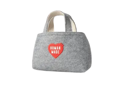 HUMAN MADE FELT TOTE BAG SMALL "Grey"
