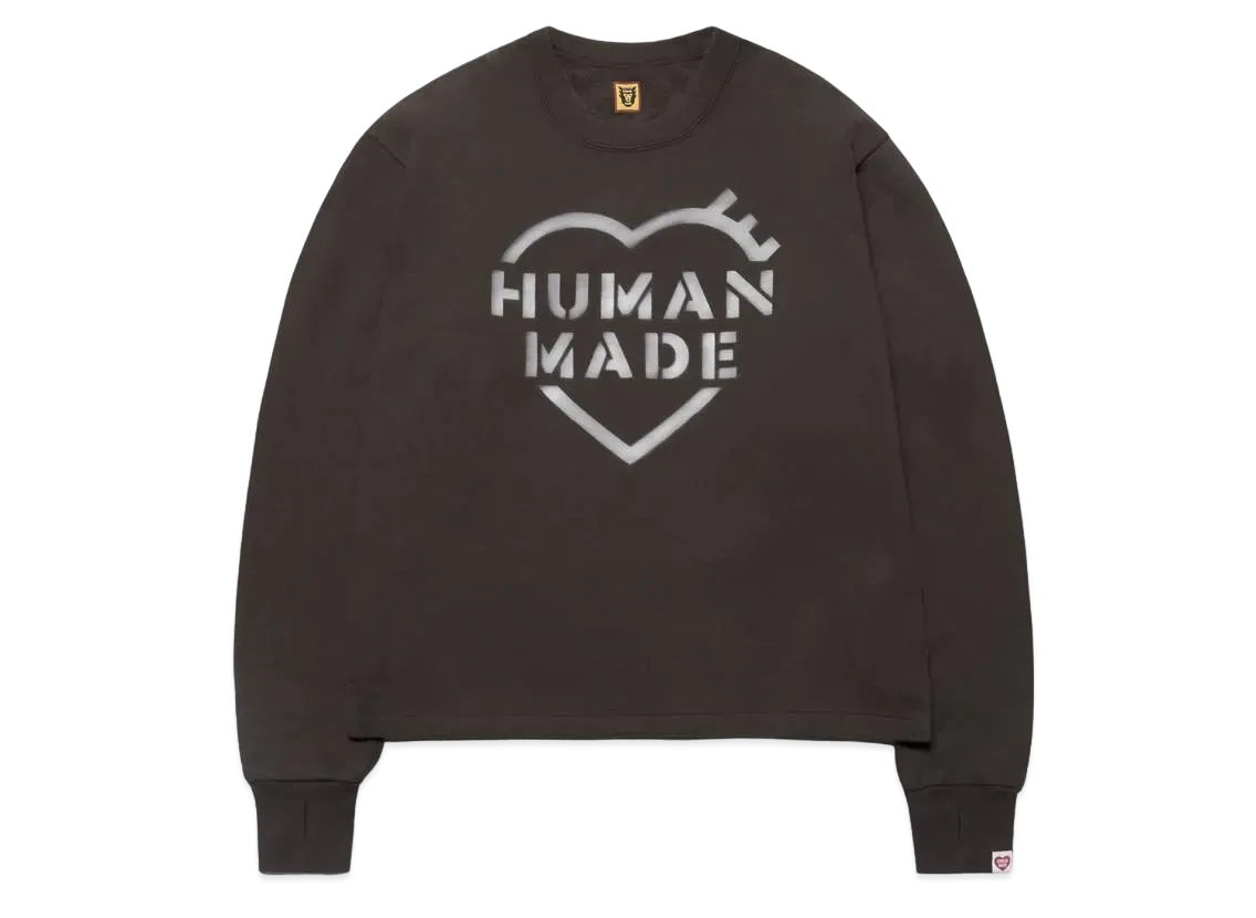 HUMAN MADE Military Sweatshirt #1 "Black"