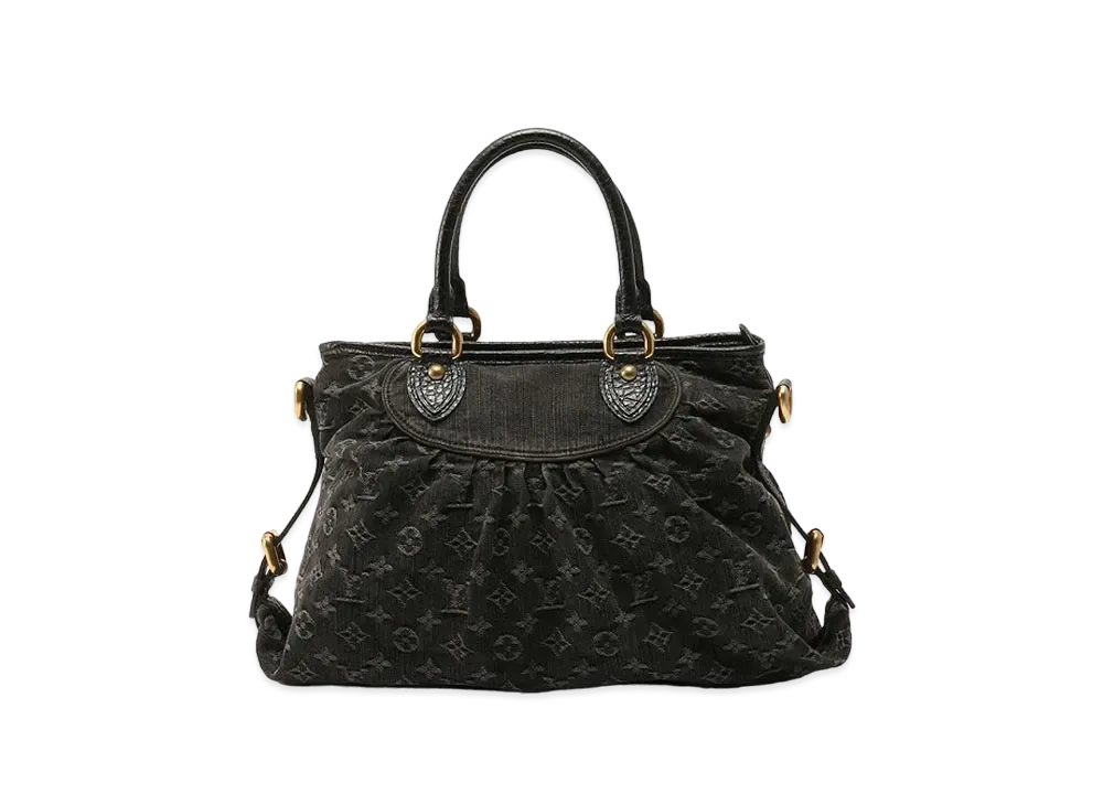 Louis Vuitton Neo Kaby MM Monogram Denim "Noir"