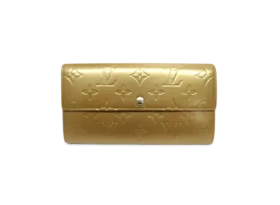 Louis Vuitton Sarah Wallet Monogram Matte "Ambre"