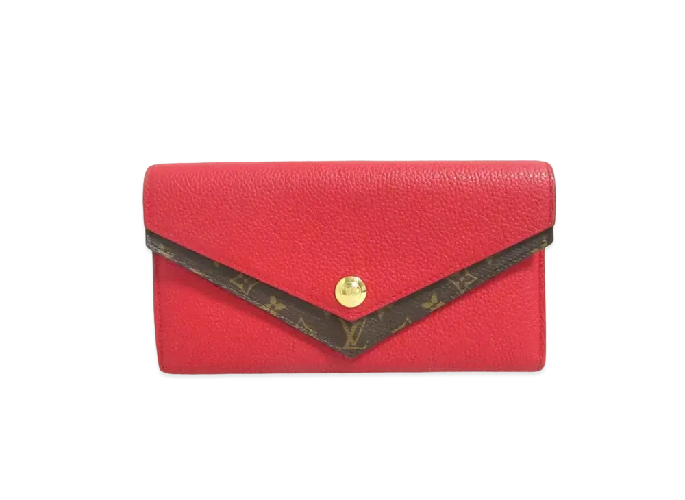 Louis Vuitton Double V Wallet Monogram "Ruby"