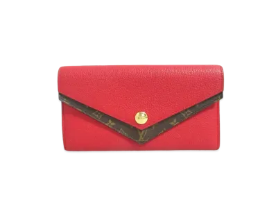 Louis Vuitton Double V Wallet Monogram "Ruby"