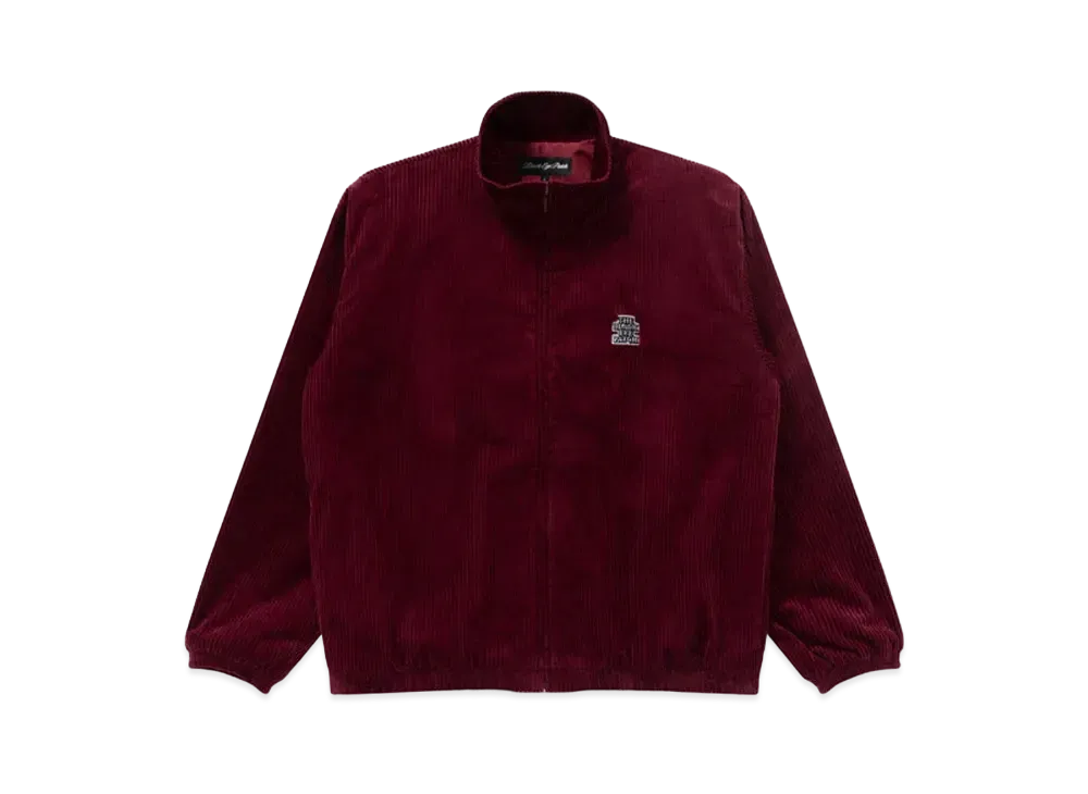 Black Eye Patch OG Label Corduroy Track Jacket "Burgundy"