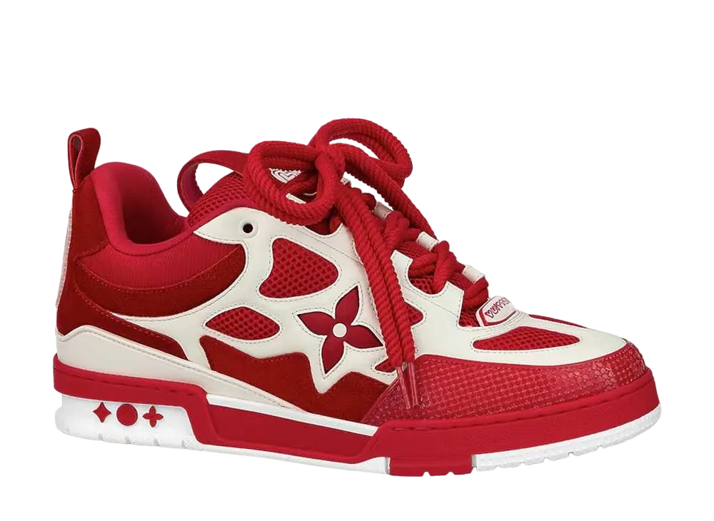 ルイヴィトン LV スケート・ライン スニーカー "ルージュ"