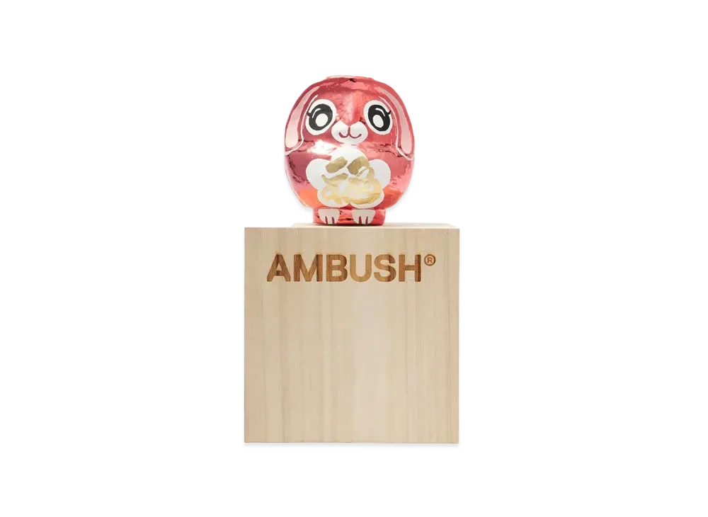 AMBUSH Bunny Daruma "Red"