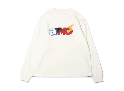 atmos Logo L/S "White"